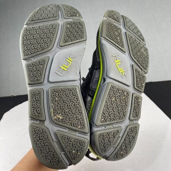 Huk Attack Men’s Size 8 Gray Performance Fishing Angler Sneaker Athletic Shoes - Picture 4 of 13